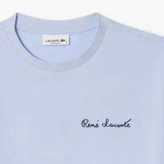 Γυναικείο βαμβακερό T-shirt χαλαρής εφαρμογής με λογότυπο
