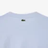 Γυναικείο βαμβακερό T-shirt χαλαρής εφαρμογής με λογότυπο Γυναικείο βαμβακερό T-shirt χαλαρής εφαρμογής με λογότυπο