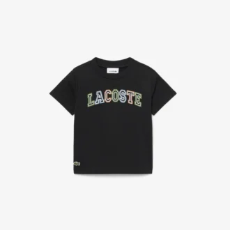 Κεντημένο βαμβακερό T-shirt