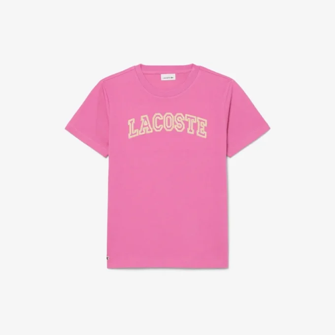 Κεντημένο βαμβακερό T-shirt Κεντημένο βαμβακερό T-shirt