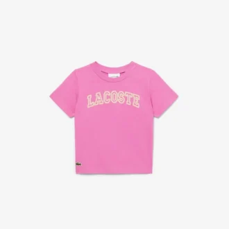 Κεντημένο βαμβακερό T-shirt