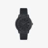 Lacoste.12.12 Ρολόι με 3 δείκτες, μαύρο σιλικόνη Lacoste.12.12 Ρολόι με 3 δείκτες, μαύρο σιλικόνη