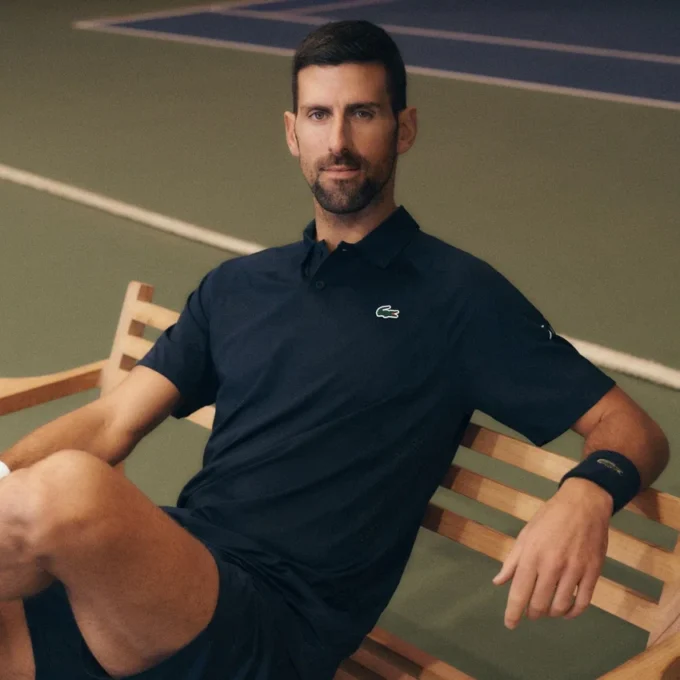 Lacoste Tennis X Novak Djokovic on Court Polo Lacoste Tennis X Novak Djokovic on Court Polo