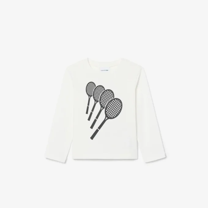 Μακρυμάνικο βαμβακερό T-shirt Μακρυμάνικο βαμβακερό T-shirt