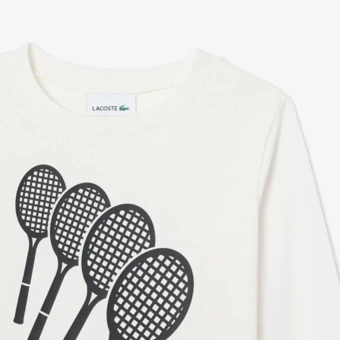 Μακρυμάνικο βαμβακερό T-shirt Μακρυμάνικο βαμβακερό T-shirt