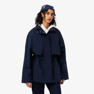 Μεσαίου μήκους υδροαπωθητικό παρκά oversized