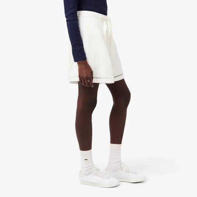 Μπερμούδες από μείγμα λινού The Blend, oversized, άνετη γραμμή Μπερμούδες από μείγμα λινού The Blend, oversized, άνετη γραμμή
