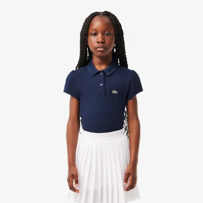 Παιδική Polo Μπλούζα Mini Piqua με κυματιστό γιακά Παιδική Polo Μπλούζα Mini Piqua με κυματιστό γιακά
