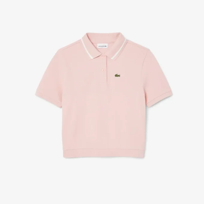 Παιδική Polo Μπλούζα Petit Piqua με πιέτες στην πλάτη Παιδική Polo Μπλούζα Petit Piqua με πιέτες στην πλάτη