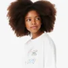 Παιδικό φαρδύ βαμβακερό T-shirt με τύπωμα Παιδικό φαρδύ βαμβακερό T-shirt με τύπωμα