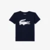 Παιδικό Oversized τεχνικό βαμβακερό T-shirt Τένις Παιδικό Oversized τεχνικό βαμβακερό T-shirt Τένις