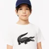 Παιδικό Oversized τεχνικό βαμβακερό T-shirt Τένις Παιδικό Oversized τεχνικό βαμβακερό T-shirt Τένις