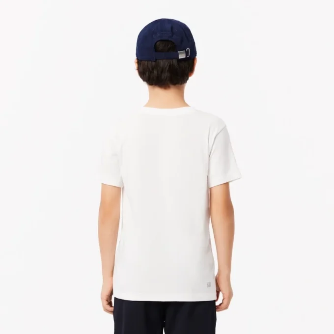 Παιδικό Oversized τεχνικό βαμβακερό T-shirt Τένις Παιδικό Oversized τεχνικό βαμβακερό T-shirt Τένις