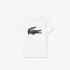 Παιδικό Oversized τεχνικό βαμβακερό T-shirt Τένις Παιδικό Oversized τεχνικό βαμβακερό T-shirt Τένις