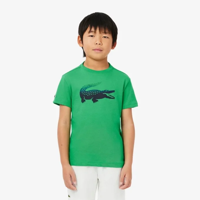Παιδικό T-shirt Lacoste X Daniil Medvedev Ultra Dry Παιδικό T-shirt Lacoste X Daniil Medvedev Ultra Dry