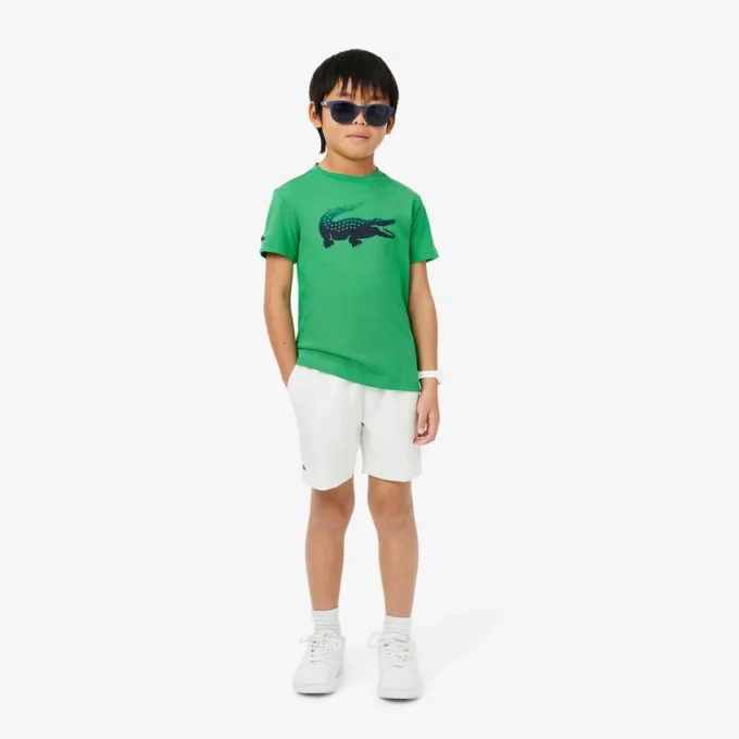 Παιδικό T-shirt Lacoste X Daniil Medvedev Ultra Dry Παιδικό T-shirt Lacoste X Daniil Medvedev Ultra Dry