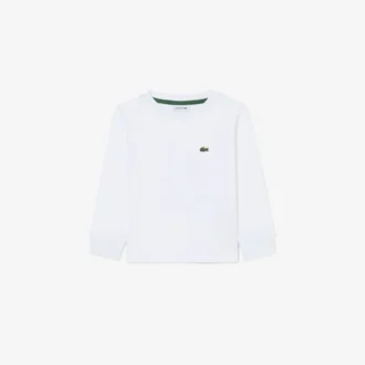 Παιδικό βαμβακερό T-shirt με μακριά μανίκια