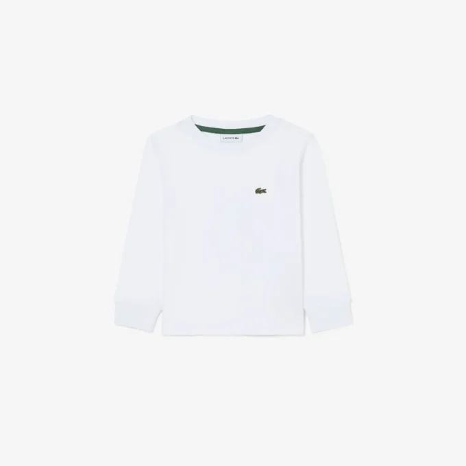 Παιδικό βαμβακερό T-shirt με μακριά μανίκια