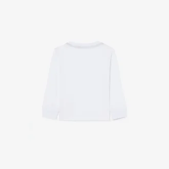 Παιδικό βαμβακερό T-shirt με μακριά μανίκια