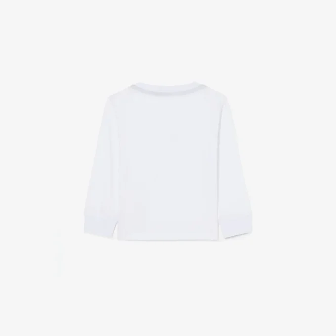 Παιδικό βαμβακερό T-shirt με μακριά μανίκια
