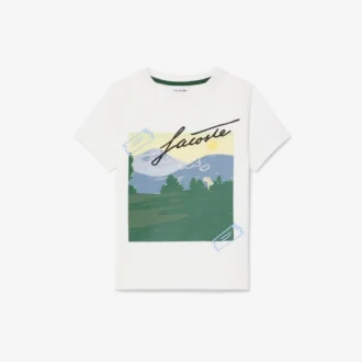 Παιδικό βαμβακερό T-shirt με τύπωμα