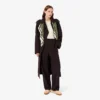 Παντελόνι από μείγμα μαλλιού σε oversized γραμμή Παντελόνι από μείγμα μαλλιού σε oversized γραμμή