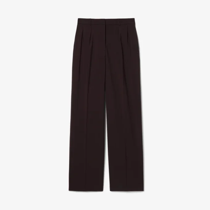 Παντελόνι από μείγμα μαλλιού σε oversized γραμμή Παντελόνι από μείγμα μαλλιού σε oversized γραμμή