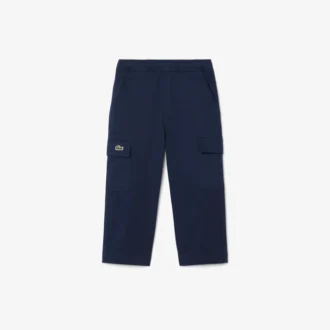 Παντελόνι Cargo από βαμβακερό Twill Παντελόνι Cargo από βαμβακερό Twill