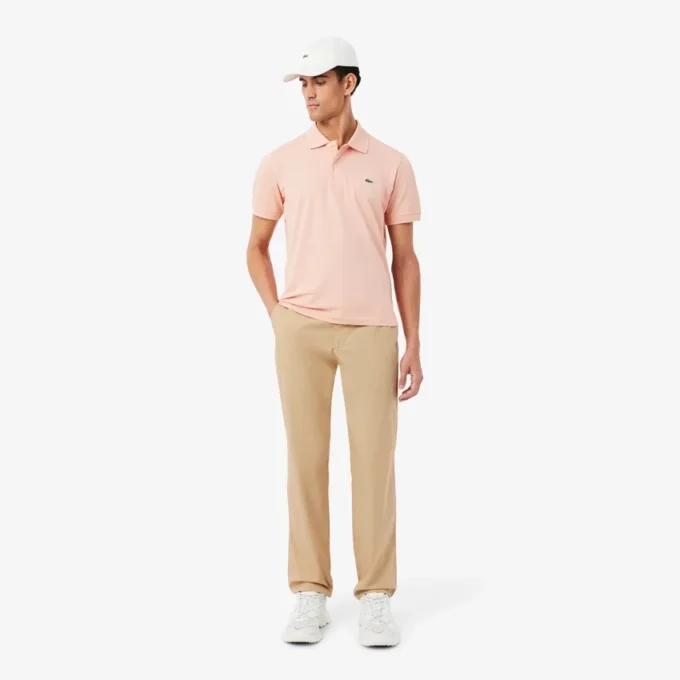 Παντελόνι Chino από βαμβακερό twill με κανονική εφαρμογή