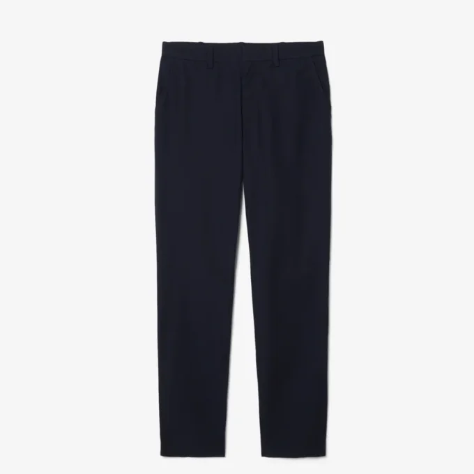 Παντελόνι Chino από βαμβακερό twill με κανονική εφαρμογή Παντελόνι Chino από βαμβακερό twill με κανονική εφαρμογή