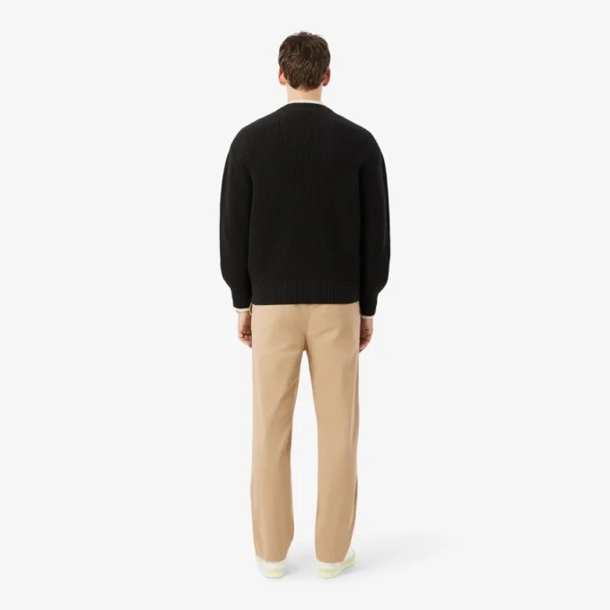 Παντελόνι Chino από βαμβακερό twill με κανονική εφαρμογή Παντελόνι Chino από βαμβακερό twill με κανονική εφαρμογή