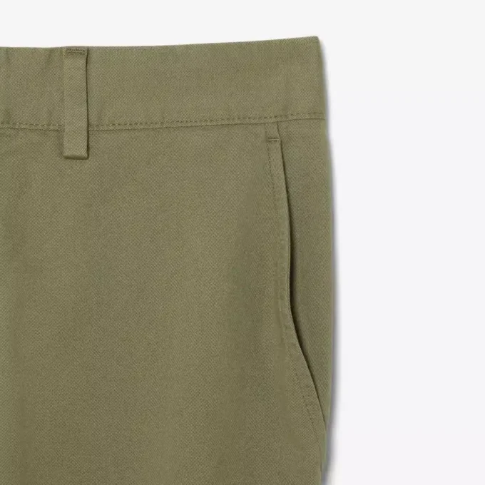 Παντελόνι Chino από βαμβάκι με κανονική εφαρμογή Παντελόνι Chino από βαμβάκι με κανονική εφαρμογή