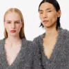 Πλεκτό ζακέτο Runway Lurex