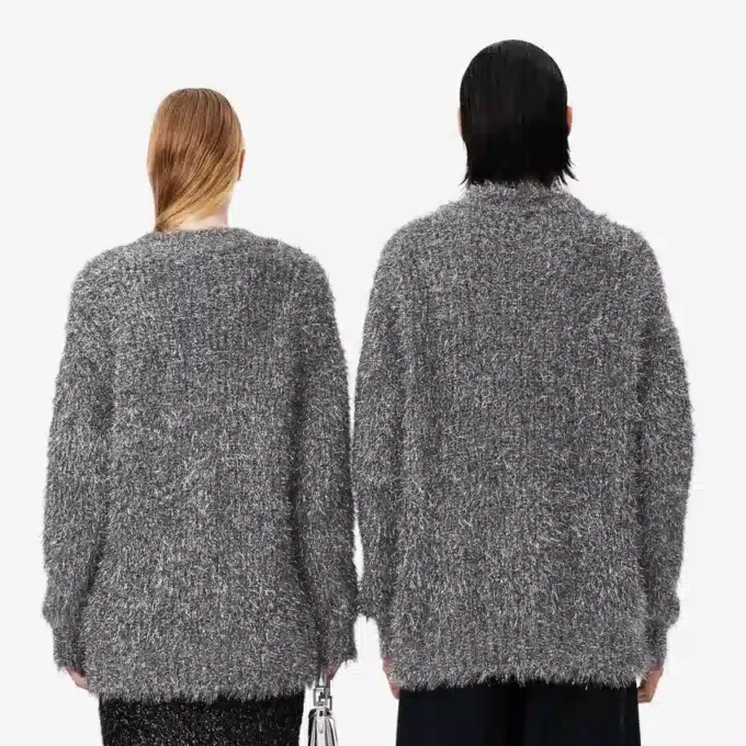 Πλεκτό ζακέτο Runway Lurex