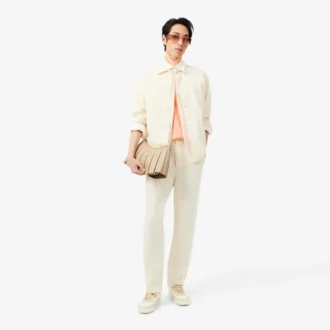 Πόλο Classic Fit με υφή