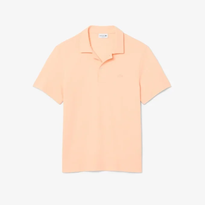 Πόλο Classic Fit με υφή Πόλο Classic Fit με υφή