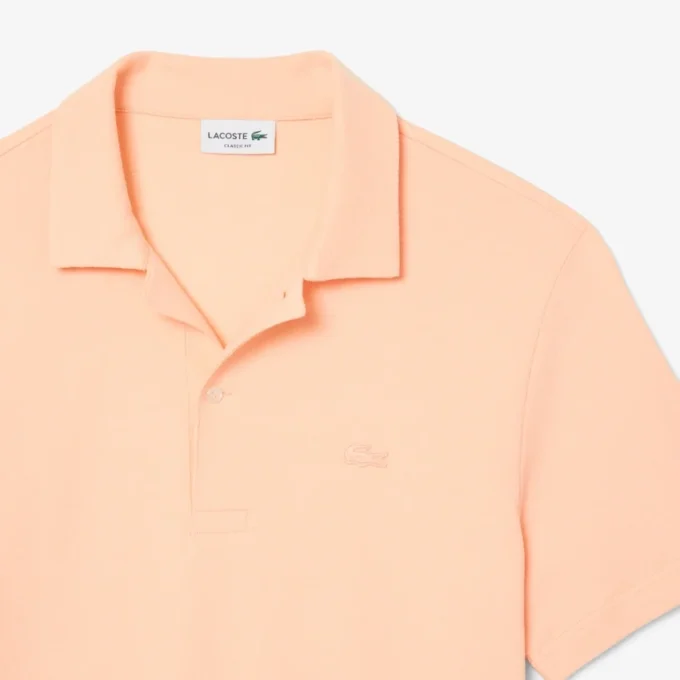 Πόλο Classic Fit με υφή Πόλο Classic Fit με υφή