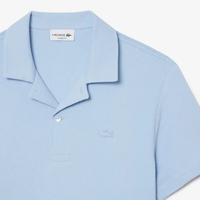 Πόλο Classic Fit με υφή Πόλο Classic Fit με υφή