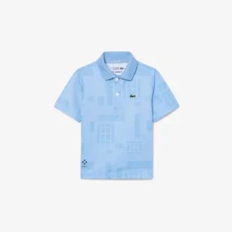 Πόλο Lacoste Tennis X Daniil Medvedev Polo Μπλούζες