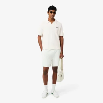 Πolo Μπλούζα Classic Fit από πλεκτό Boucla