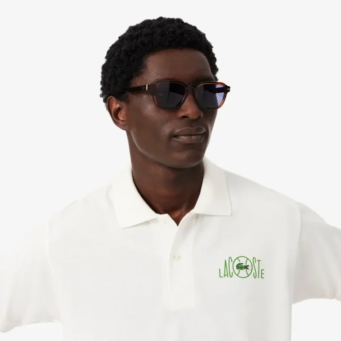 Πolo Μπλούζα Classic Fit με γραφικό λογότυπο Πolo Μπλούζα Classic Fit με γραφικό λογότυπο