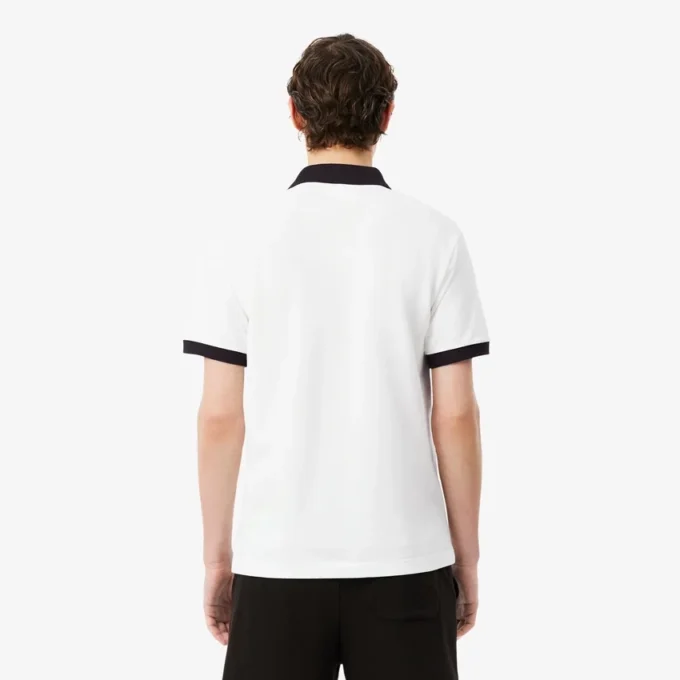 Πolo Μπλούζα Classic Fit με ραβδώσεις σε αντίθεση Πolo Μπλούζα Classic Fit με ραβδώσεις σε αντίθεση