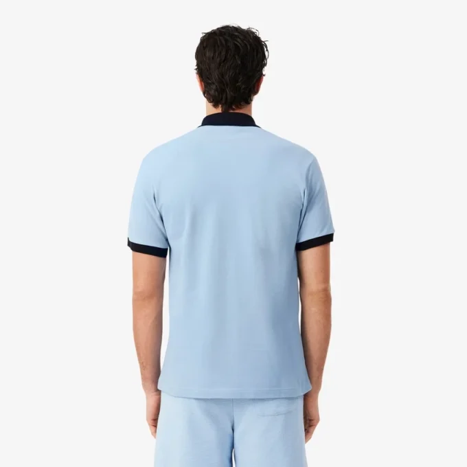 Πolo Μπλούζα Classic Fit με ραβδώσεις σε αντίθεση Πolo Μπλούζα Classic Fit με ραβδώσεις σε αντίθεση