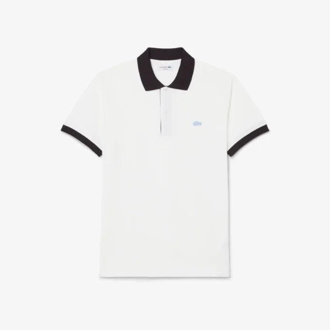 Πolo Μπλούζα Classic Fit με ραβδώσεις σε αντίθεση Πolo Μπλούζα Classic Fit με ραβδώσεις σε αντίθεση