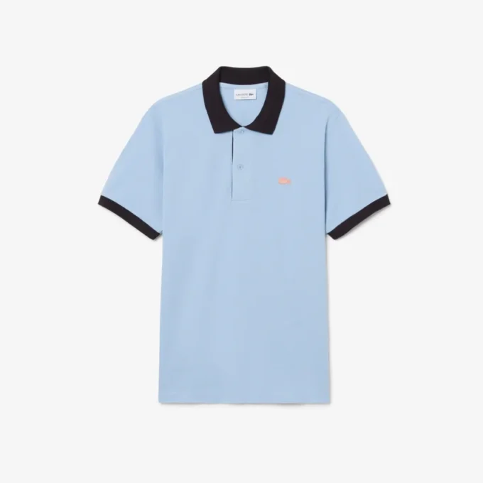 Πolo Μπλούζα Classic Fit με ραβδώσεις σε αντίθεση Πolo Μπλούζα Classic Fit με ραβδώσεις σε αντίθεση