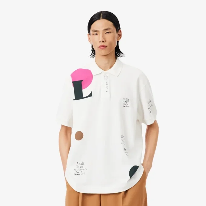Πολό Runway Loose Fit Graphic Piqua Πολό Runway Loose Fit Graphic Piqua