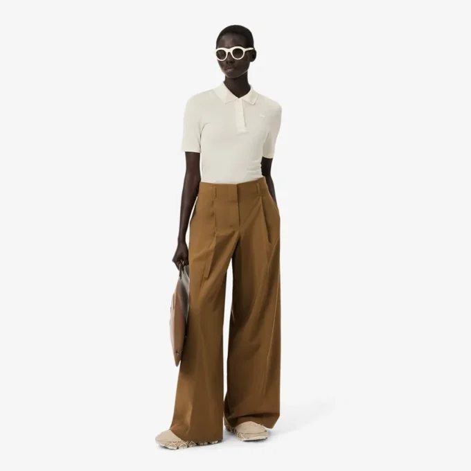 Πolo Runway Slim Fit από μετάξι Mini-Piqua Πolo Runway Slim Fit από μετάξι Mini-Piqua