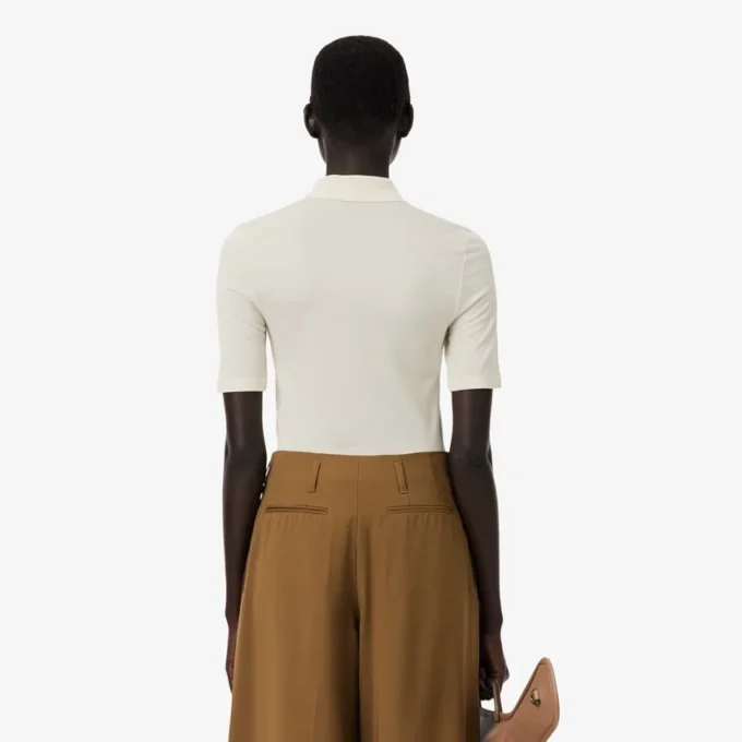 Πolo Runway Slim Fit από μετάξι Mini-Piqua Πolo Runway Slim Fit από μετάξι Mini-Piqua