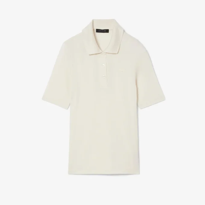 Πolo Runway Slim Fit από μετάξι Mini-Piqua Πolo Runway Slim Fit από μετάξι Mini-Piqua