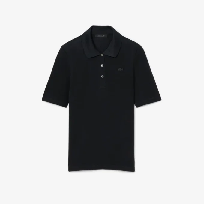 Πolo Runway Slim Fit από μετάξι Mini-Piqua Πolo Runway Slim Fit από μετάξι Mini-Piqua